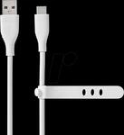N CCGB60800WT15 - Sync- & Ladekabel, USB-A -> USB-C, 1,5 m, wei&szlig;