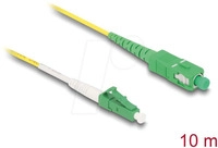 DELOCK 83876 - LWL Kabel, LC-APC / SC-APC, Simplex, OS2, 10 m