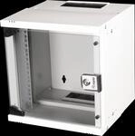 EQUIP EWM063030G - 10" Netzwerkschrank, 6 HE, Flatpack, grau