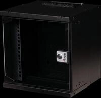EQUIP EWM063030B - 10" Netzwerkschrank, 6 HE, Flatpack, schwarz