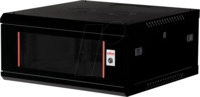 ROLINE 26210288 - 19" Wandgeh&auml;use, 4HE, 600mm Tiefe, schwarz