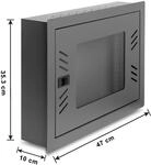 DELOCK 43424 - 12" Netzwerkschrank, 6 HE, schwarz