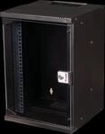 EQUIP EWM093030B - 10" Netzwerkschrank, 9 HE, Flatpack, schwarz