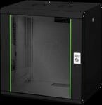 DIGITUS 19 12USW - 19" Wandgeh&auml;use, 12HE, 450mm Tiefe, schwarz
