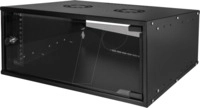 LOGILINK W04C55B - 19" Wandschrank ECO, 4 HE, montiert, schwarz