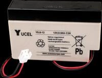 YUASA-12V 0,8P - Blei-Vlies-Akku, 12 V, 0,8 Ah