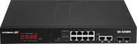 EDI GS-5210PL - Switch, 12-Port, Gigabit Ethernet, PoE+, SFP