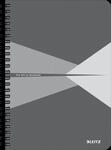 LEITZ 44591085 - Collegeblock, A5, liniert, 90 Blatt, grau