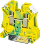 UT 6 PE - Universal-Terminal 0,2 - 6 mm&sup2;, gr&uuml;n/gelb
