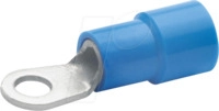 KLAUKE 6306 - Quetschkabelschuh 1,5-1,5 mm&sup2;, blau