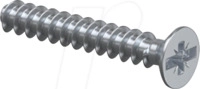 KAISER 2472-20 - Ger&auml;teschraube, PlusMinus, &Oslash; 3,2 x 20 mm, gvz
