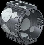 KAISER 1555-25 - Unterputzdosen UP&sup1; ECON&reg; mit ECON&reg; Multi-Membran, T: 66 mm