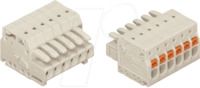 WAGO 2734-103 - MCS-Mini Federleiste+Dr&uuml;cker, RM 3,5mm, 3-pol.