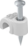 OBO 2227622 - ISO-Nagel-Clip Typ 2008, lichtgrau