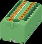 PHOE 3273382 - Verteilerblock - PTFIX 6/18X2,5 gr&uuml;n