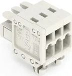 WAGO 2734-103, WAGO 2734-103 - MCS-Mini Federleiste+Dr&uuml;cker, RM 3,5mm, 3-pol.