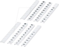 ZBF6 1-10 - Zackband, 6 mm, Zahlen 1 - 10
