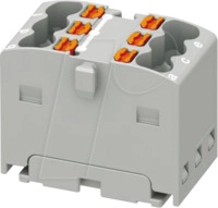 PHOE 3002757 - Verteilerblock PTFIX, 6X1,5, grau