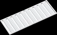 WAGO 209-503 - WSB-Beschriftungskarte, bedruckt, 11 ... 20 (10x), wei&szlig;