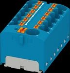 PHOE 3274012 - PTFIX 10/12X4-G BU - Verteilerblock