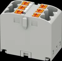PHOE 3273395 - Verteilerblock PTFIX, 6x2,5, grau