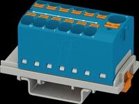PHOE 3273616 - PTFIX 10/12X4-NS35 BU - Verteilerblock