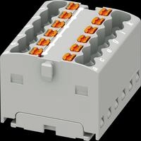PHOE 3002758 - Verteilerblock PTFIX, 12x1,5, grau