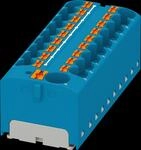 PHOE 3273902 - Verteilerblock PTFIX, 10/18X4, blau