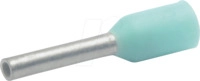 KLAUKE 168TL - Aderendh&uuml;lse, 0,34 mm&sup2;, t&uuml;rkis
