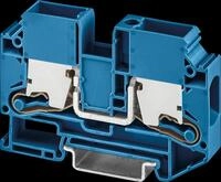 XTV 16 BU - Durchgangsklemme XTV Push-X, 16 mm&sup2; - blau