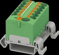 PHOE 3273754 - PTFIX 10/12X4-NS35A GN - Verteilerblock