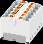 PHOE 3273824 - Verteilerblock PTFIX, 12X4, wei&szlig;