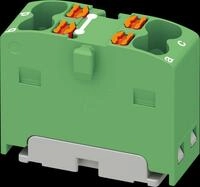 PHOE 1046613 - Verteilerblock PTFIX, 4x1,5, gr&uuml;n