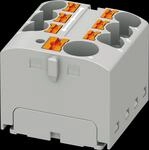 PHOE 3273988 - Verteilerblock PTFIX, 10/6x4, grau