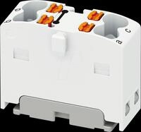 PHOE 1046615 - Verteilerblock PTFIX, 4x1,5, wei&szlig;