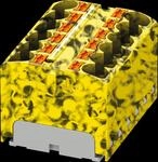 PHOE 3273832 - Verteilerblock PTFIX, 12X4, schwarz/gelb