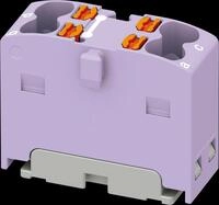 PHOE 1046617 - Verteilerblock PTFIX, 4x1,5, violett