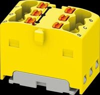 PHOE 3002768 - Verteilerblock PTFIX, 6X1,5, gelb