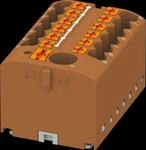 PHOE 3273362 - Verteilerblock PTFIX, 12x2,5, braun