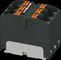 PHOE 3273804 - Verteilerblock PTFIX, 6X4, schwarz