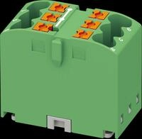 PHOE 3273272 - Verteilerblock PTFIX, 6x2,5, gr&uuml;n