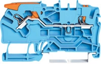 WAGO 2102-5204 - 2-Leiter-Durchgangsklemme, mit Hebel und Dr&uuml;cker 2,5 mm&sup2;,...