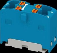 PHOE 1046610 - Verteilerblock PTFIX, 4x1,5, blau