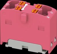 PHOE 1046618 - Verteilerblock PTFIX, 4x1,5, pink