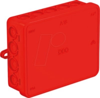 OBO 2000418 - Kabelabzweigkasten A 18, rot