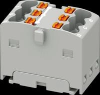 PHOE 3002798 - Verteilerblock PTFIX, 6x1,5, grau