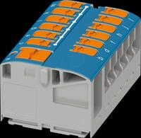 PHOE 1019609 - Verteilerblock - PTVFIX 6/12X2,5, blau