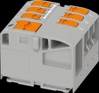 PHOE 1019582 - Verteilerblock - PTVFIX 6/6X2,5, grau