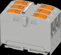 PHOE 1019563 - Verteilerblock - PTVFIX 6X2,5 grau