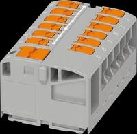 PHOE 1019608 - Verteilerblock - PTVFIX 6/12X2,5, grau